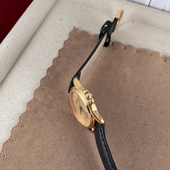 Special Tourneau Champagne Dial Pegasus Gold Watch Limited Edition - Picture 3 of 9